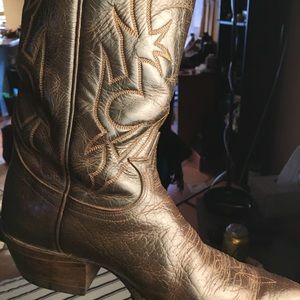 COPY - Tony Loma Womens Dark Brown Leather Cowboy Boots
